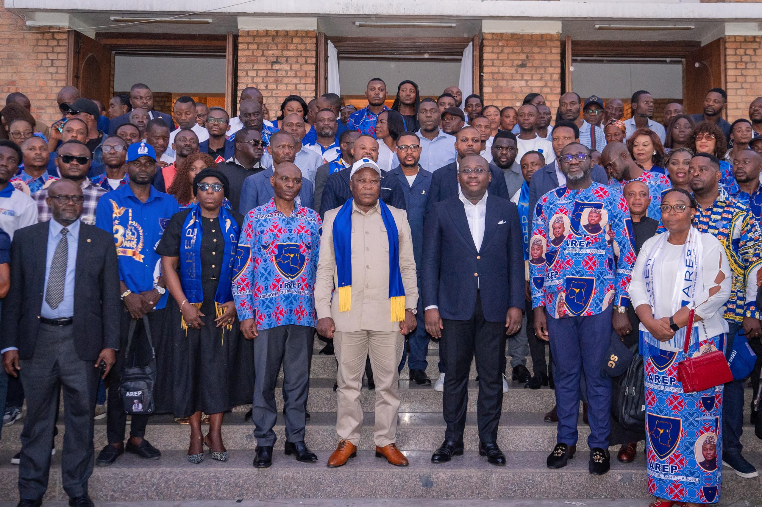 Troisième anniversaire du parti AREP : Messe d’action de grâce à la Cathédrale Notre-Dame du Congo